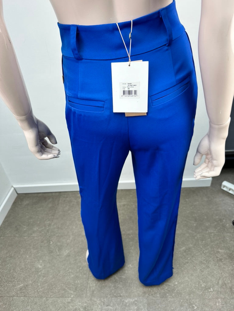 Josh V blauwe broek met wijde pijp maat XS