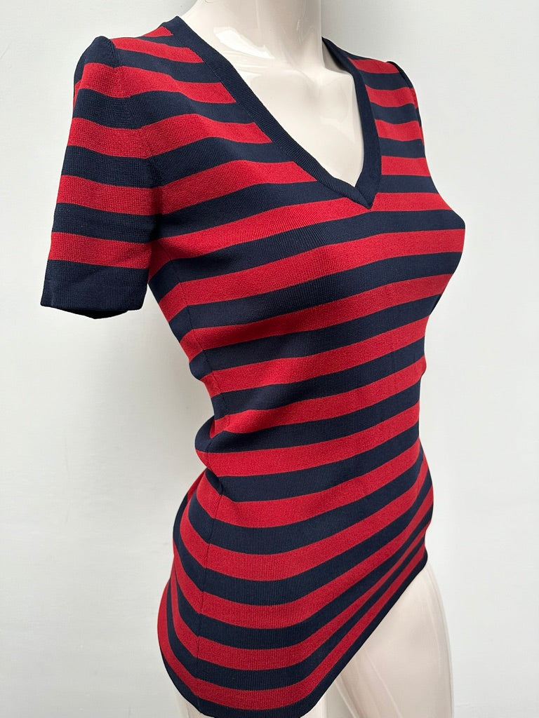 Nikkie gestreepte top maat 36