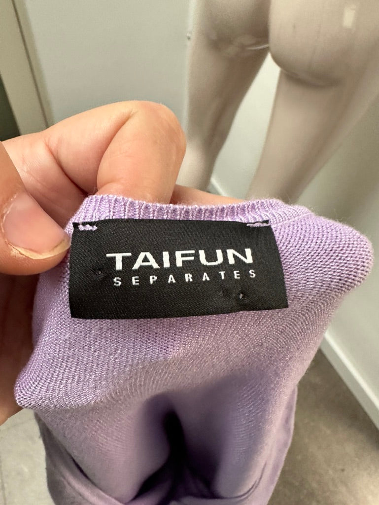 Taifun Vest maat 38 lila