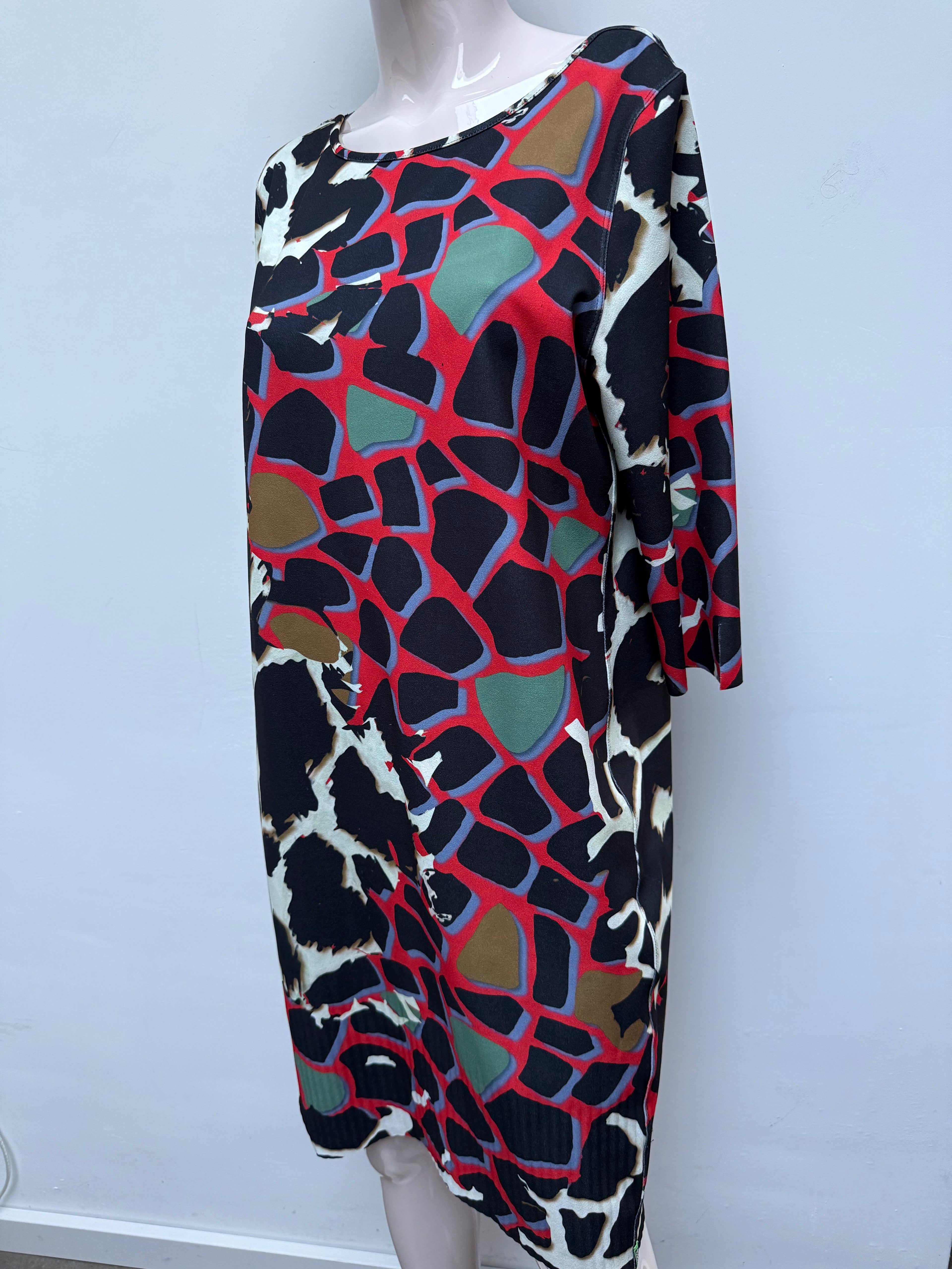 Lizzy & Coco Jurk maat 40 meerkleurig; groen