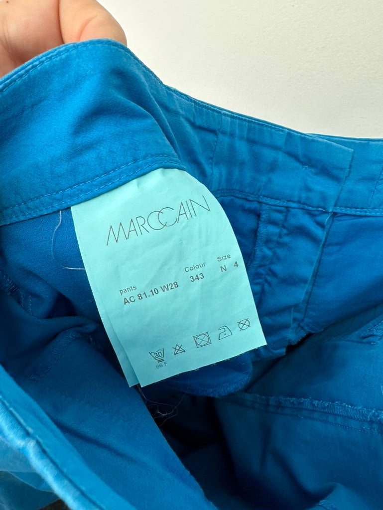 Marc Cain kobalt blauwe chino met smalle fit maat 4