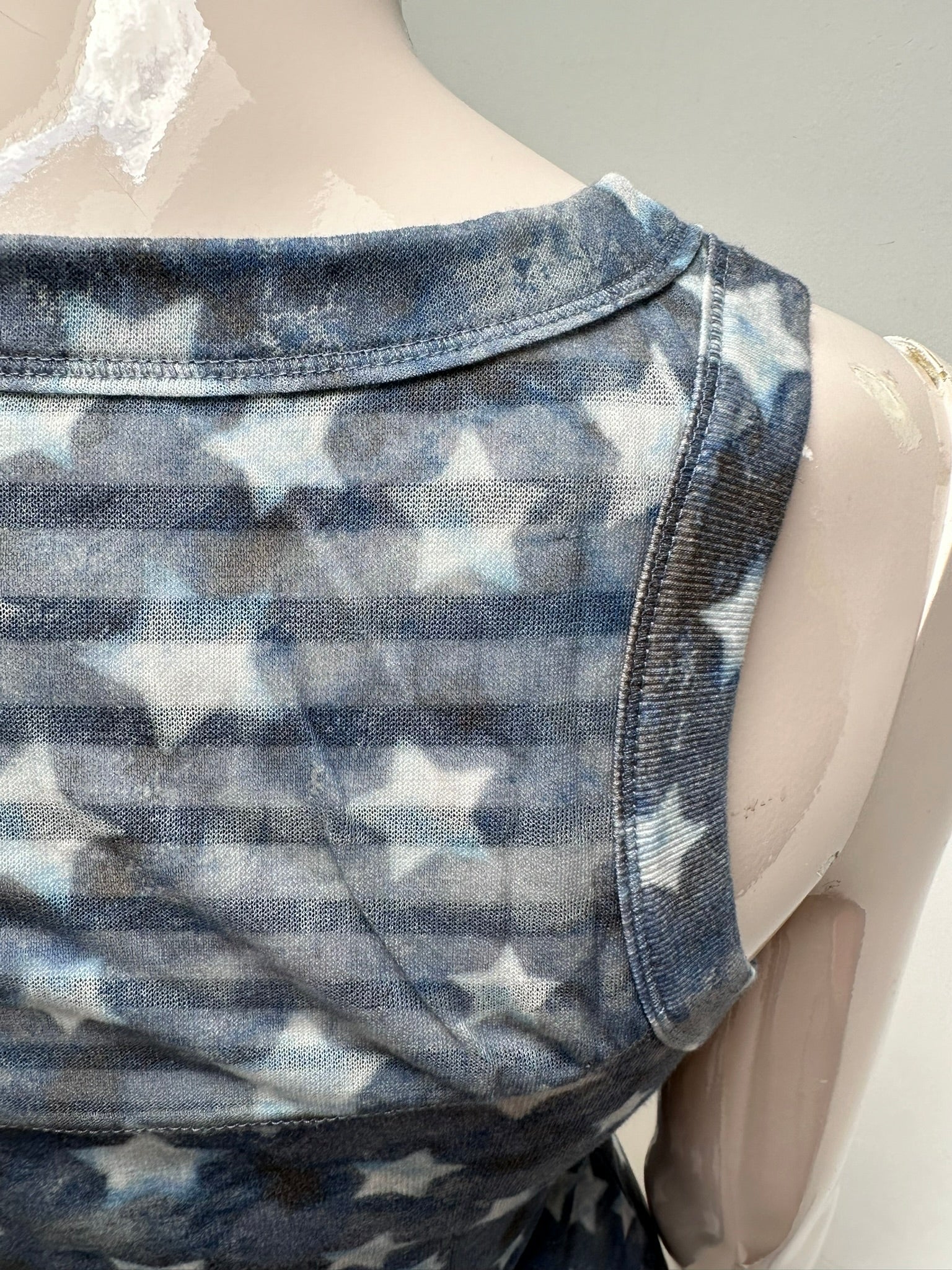 Marc Cain Top maat N3 blauw