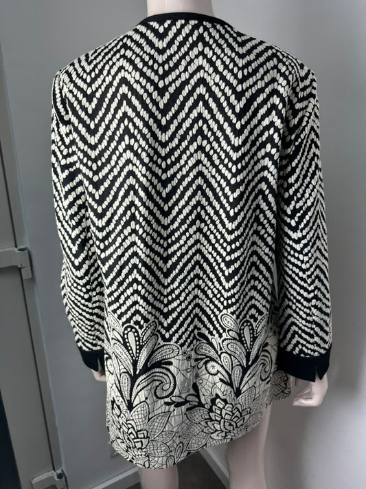Atelier GS vest met print maat 42
