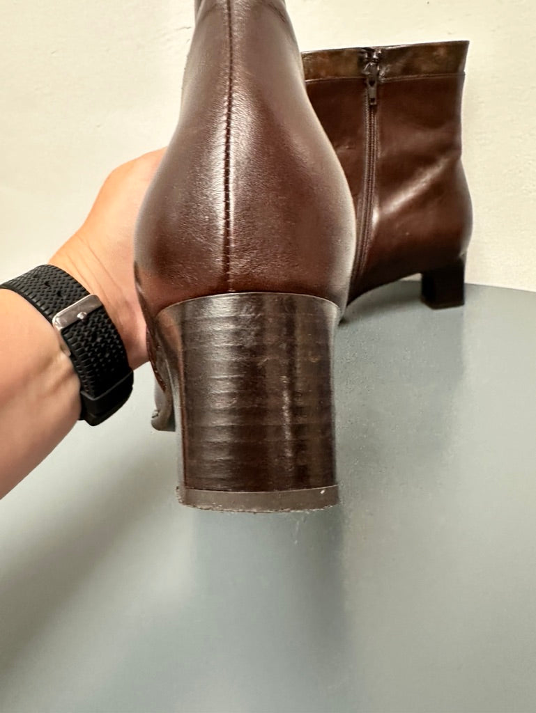 Verhulst enkellaarsjes maat 38,5 bruin