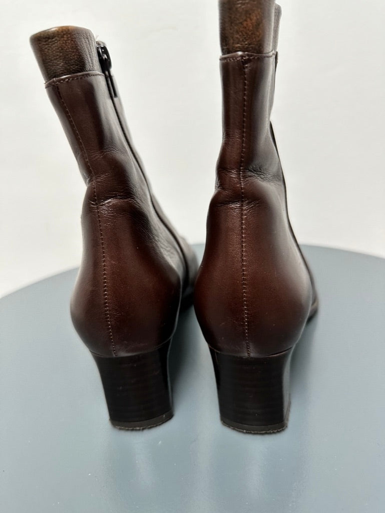 Verhulst enkellaarsjes maat 38,5 bruin