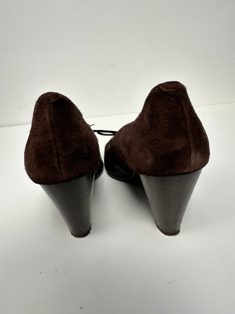 Zinda bruine pumps maat 38