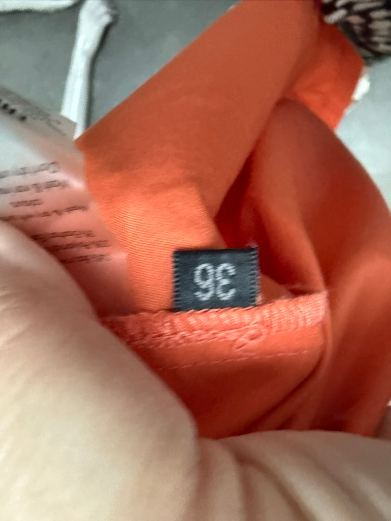 FFC - Jurk - oranje, A-lijn, midi-lengte - S