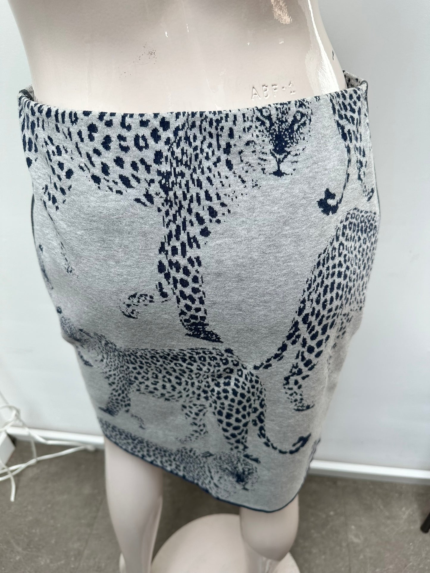 Marc Cain Rok maat N3 blauw, beige