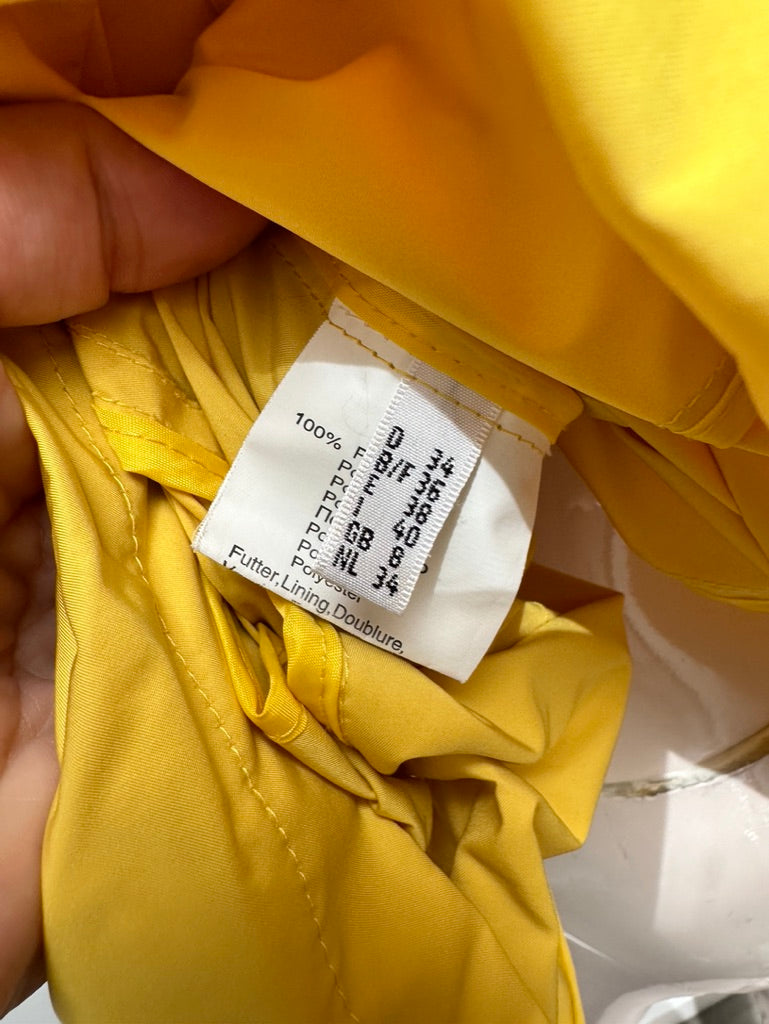 Rofa Fashion gele trenchcoat maat S