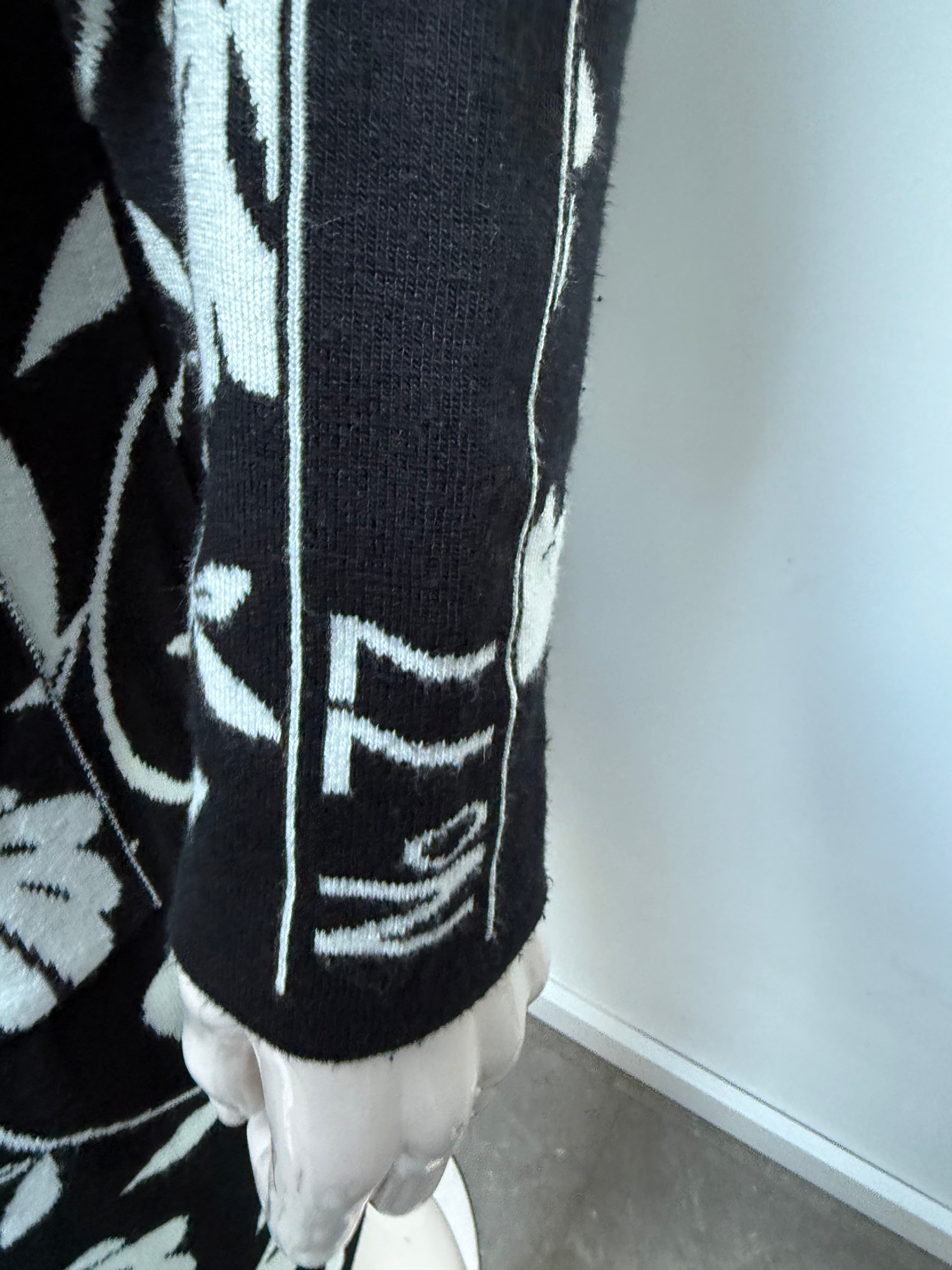 Zoso Vest maat S zwart; wit