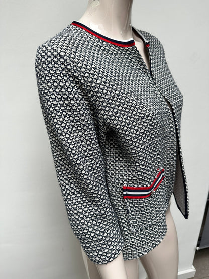 Ferrache Colbert maat L zwart; wit