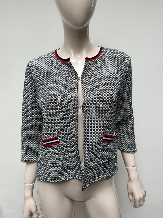 Ferrache Colbert maat L zwart; wit