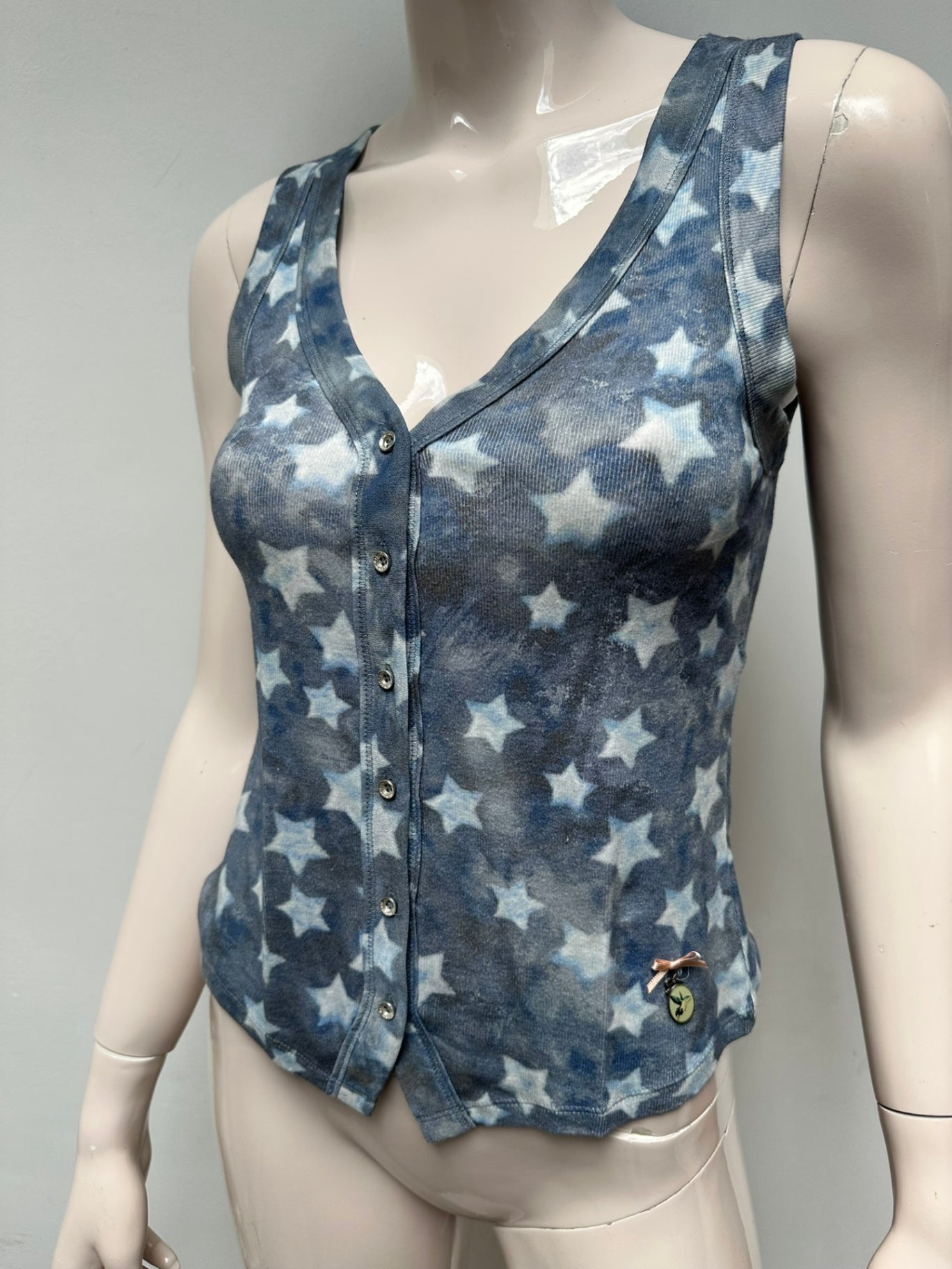 Marc Cain Top maat N3 blauw