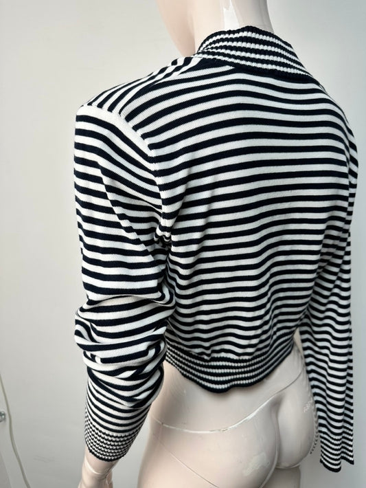 Via Appia Vest maat 40 Donkerblauw; wit