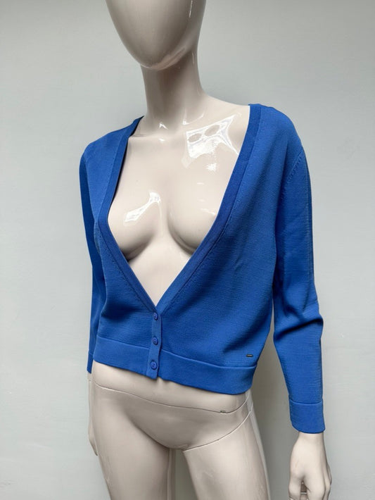 Claudia Sträter Vest maat 40 blauw