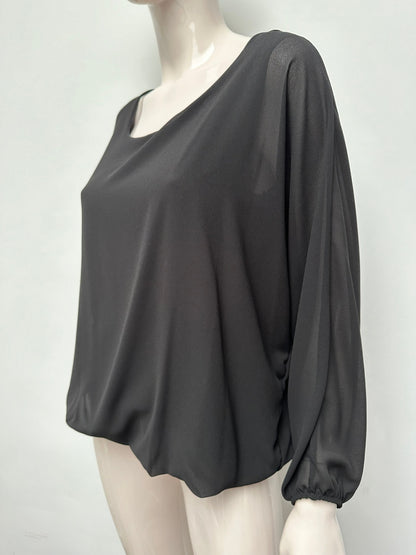 Zwarte Top maat 40