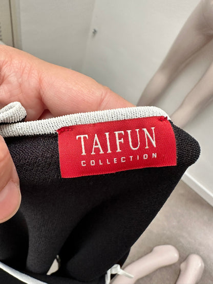 Taifun Trui maat 40 zwart; wit