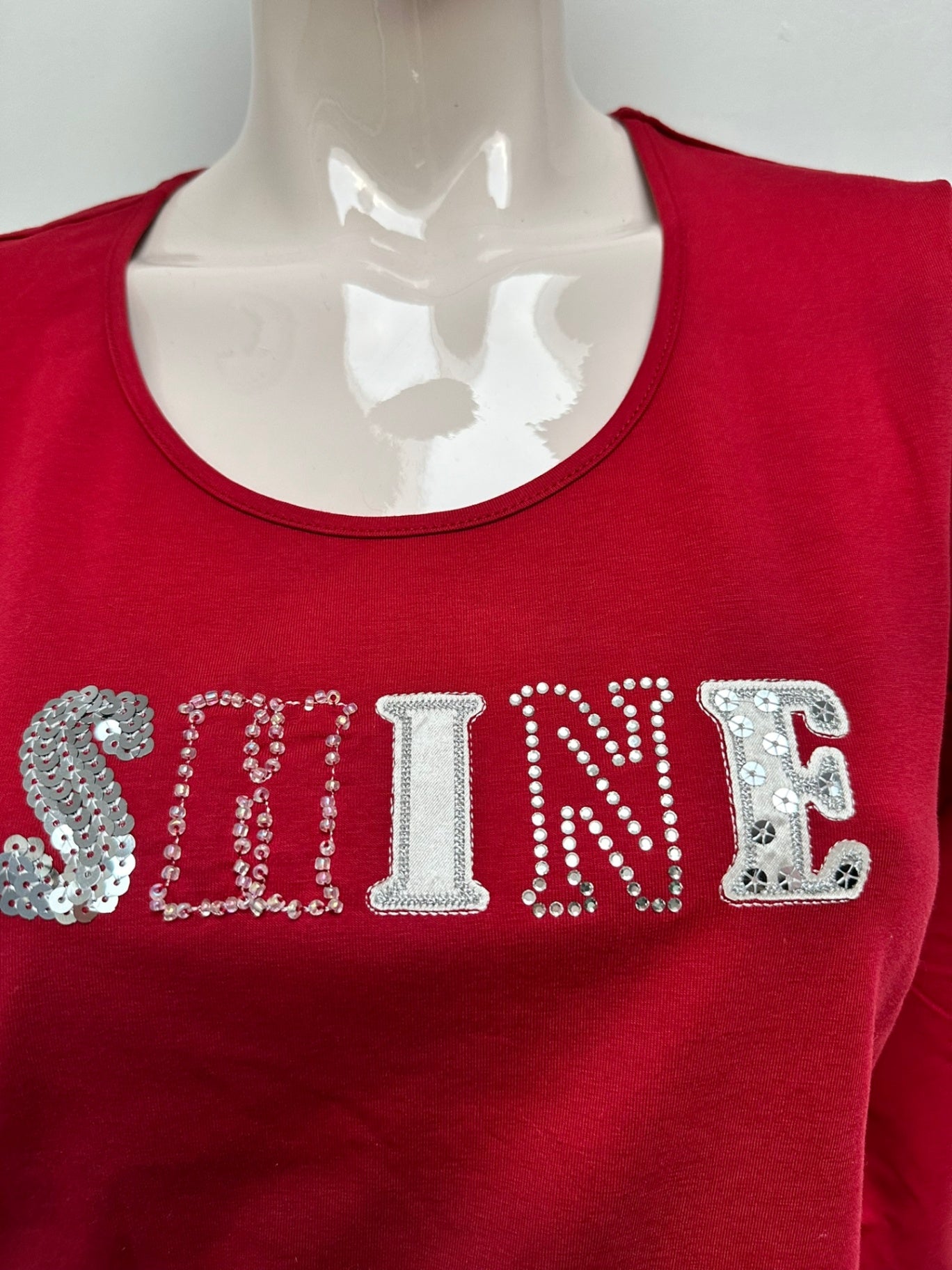 Bandolera Longsleeve maat L rood