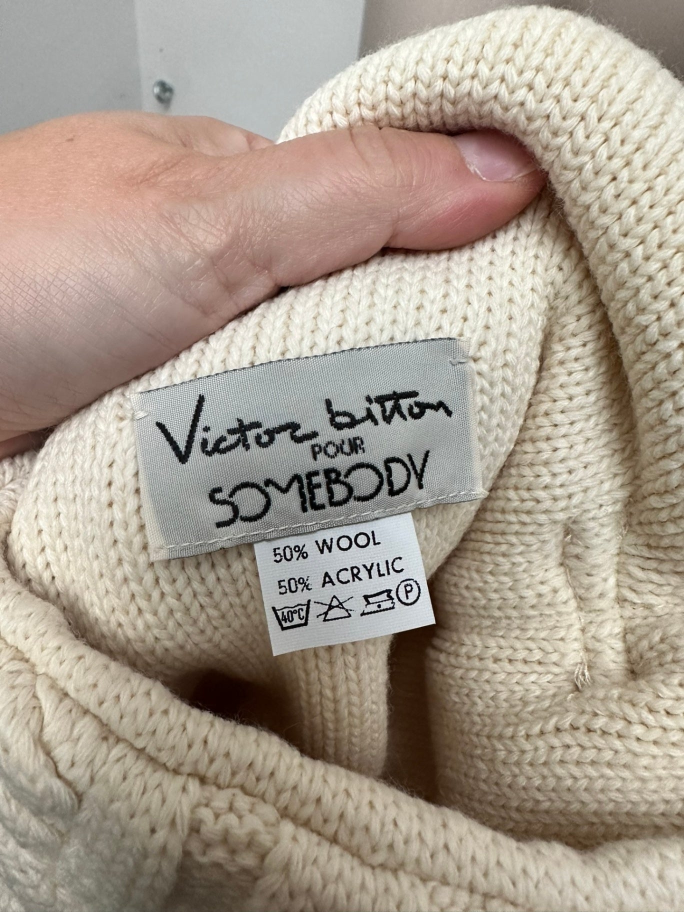 Victor Bitton Tas creme