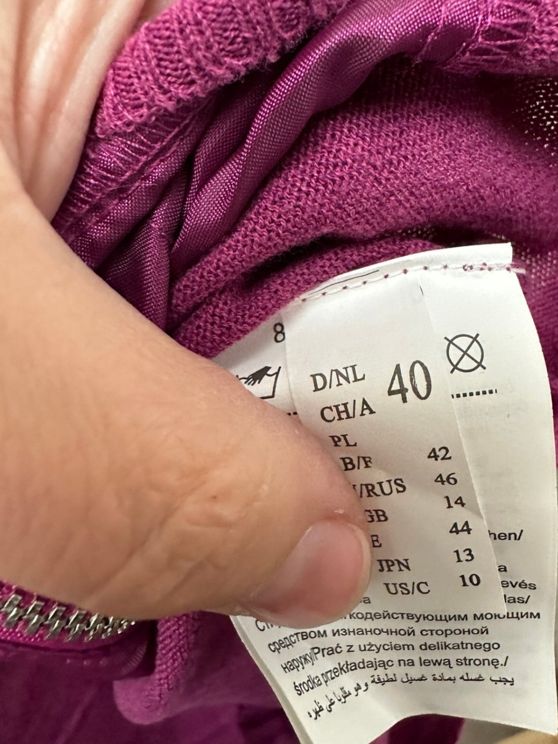 Taifun Bodywarmer maat 40 paars