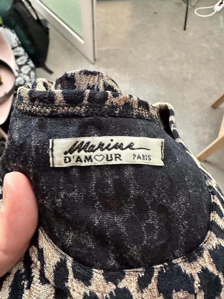 Marine Longsleeve maat M luipaard