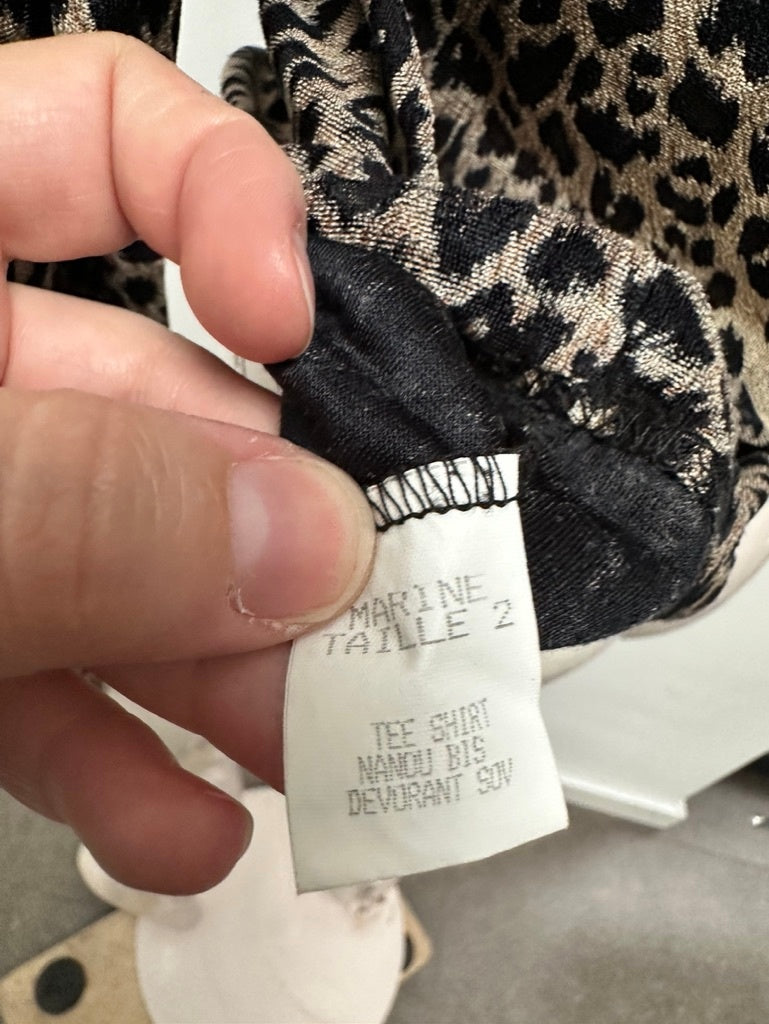 Marine Longsleeve maat M luipaard