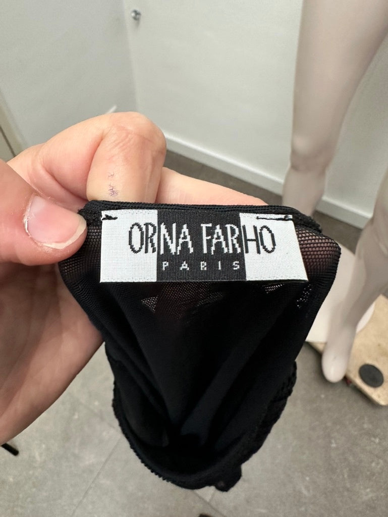 Orna Farho Bodysuit maat M zwart