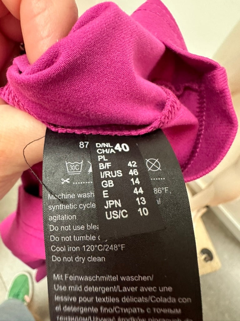 Taifun Vest maat 40 paars