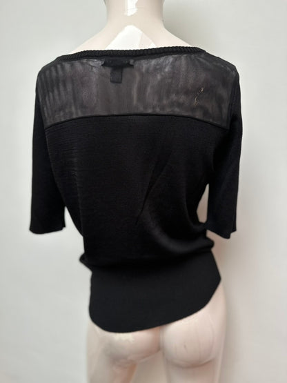 Bandolera Top maat 40 zwart