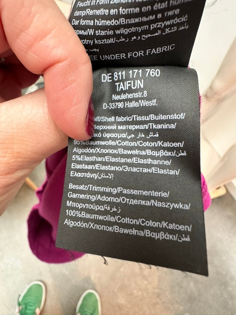 Taifun Top maat 40 paars