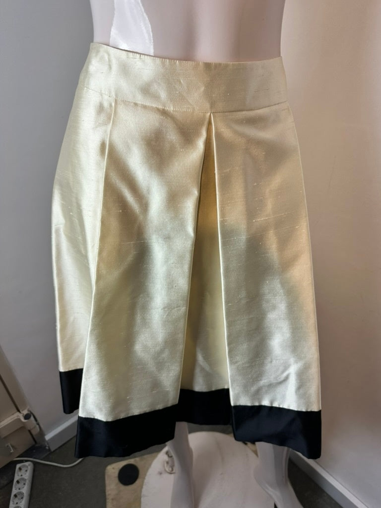 Natan Rok maat FR 44 creme; zwart