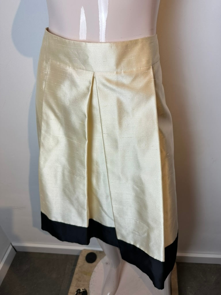 Natan Rok maat FR 44 creme; zwart