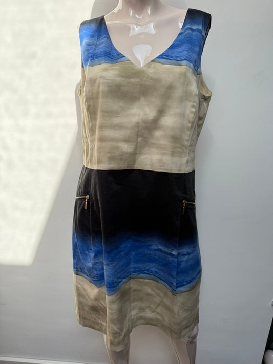 Marie Mero Jurk maat 42 blauw