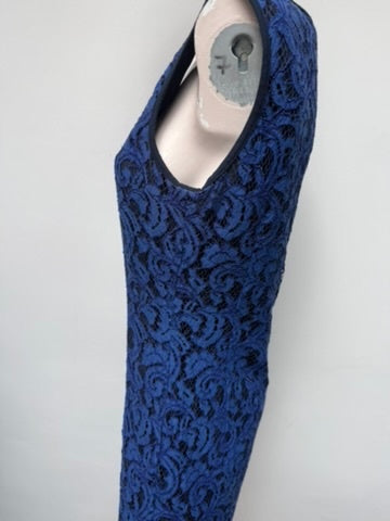 Claudia Sträter Jurk maat 38 blauw