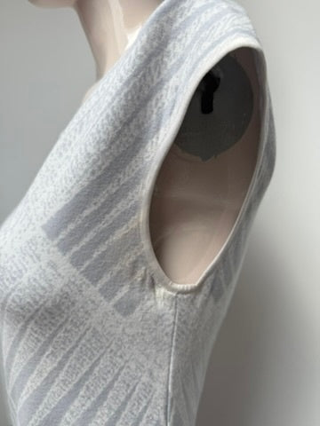 Marc Cain Jurk maat 3 lichtblauw, beige