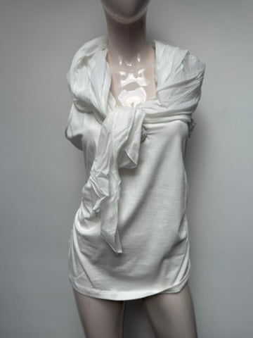 Stroke Top maat L wit