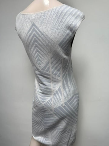 Marc Cain Jurk maat 3 lichtblauw, beige