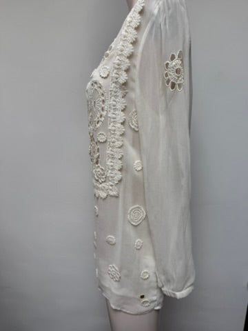 Stroke Blouse maat 38 creme