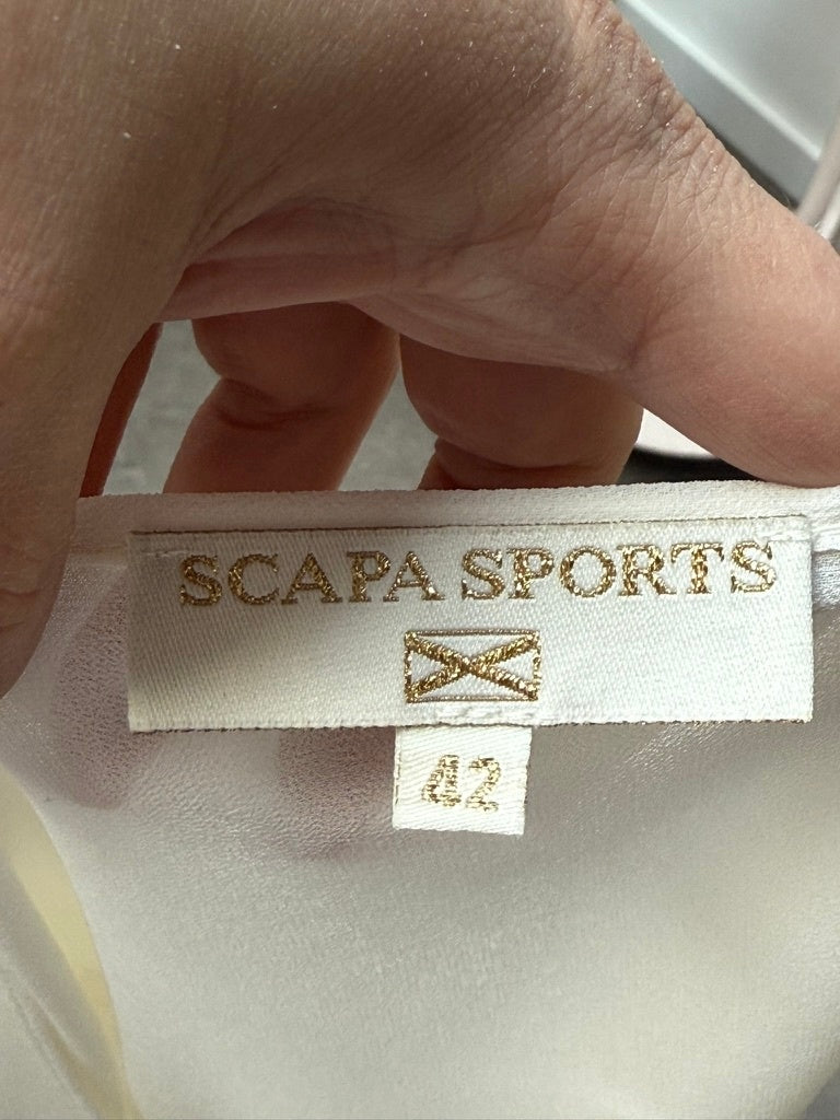 Scapa Top maat 42 crème