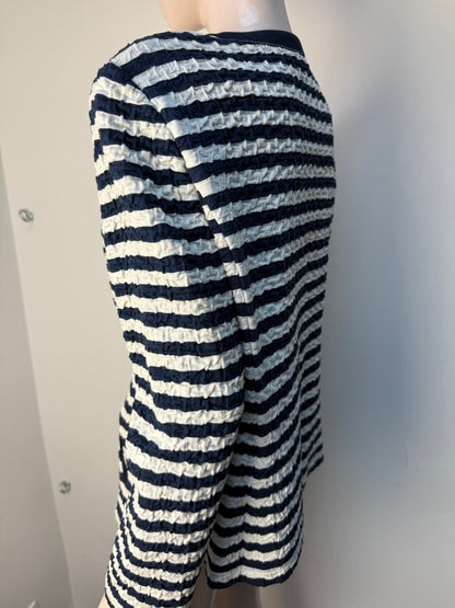 Frank Walder Blazer maat 44 Donkerblauw; wit