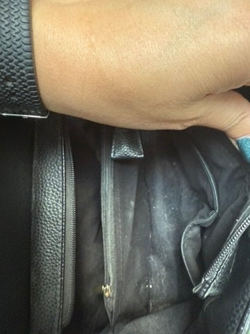 Tas klein model zwart