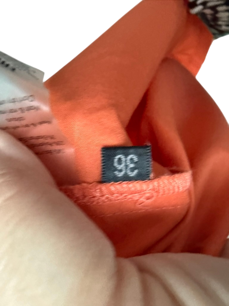 FFC Jurk maat 36 oranje