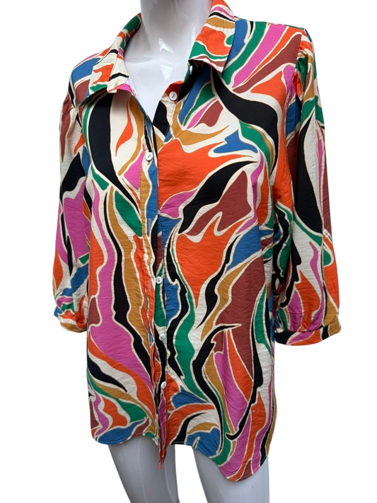 Geisha Top maat 44 Multicolor