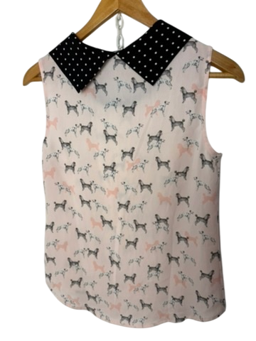 JBC Top maat XS Roze met zwart