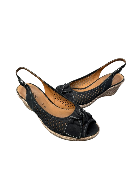 Gabor Sandalen maat 6 donkerblauw