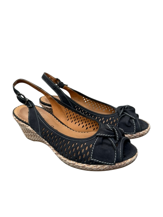 Gabor Sandalen maat 6 donkerblauw