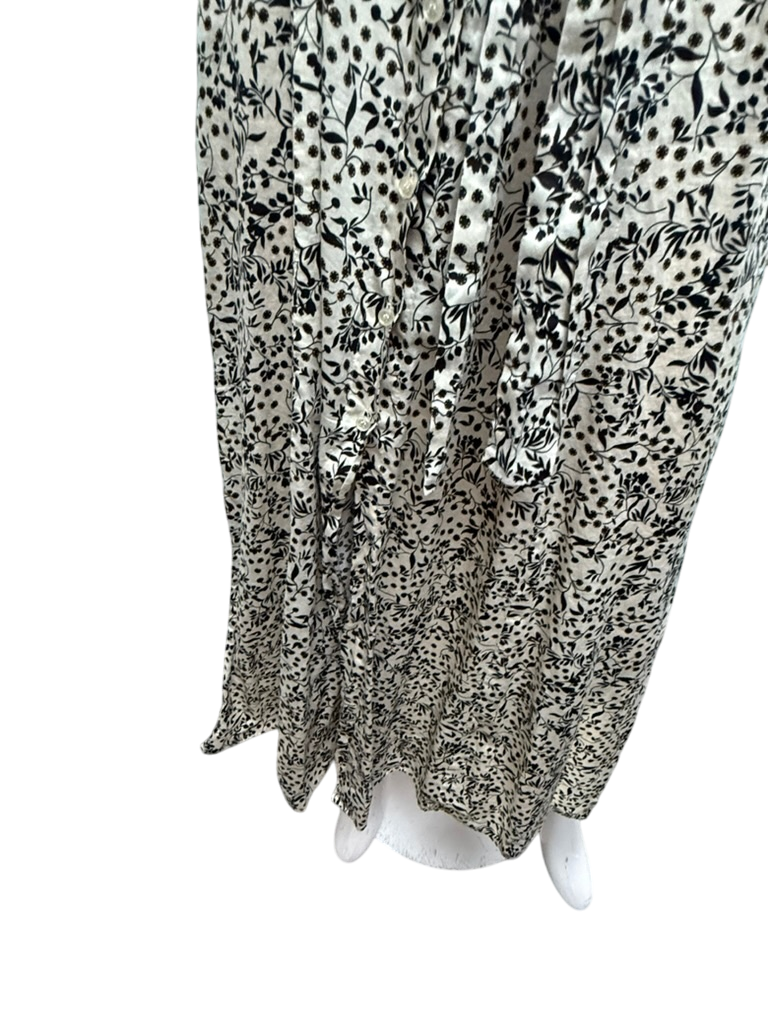 SECOND FEMALE Jurk maat M Beige/zwart