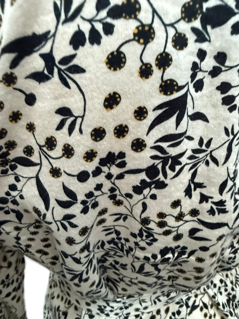SECOND FEMALE Jurk maat M Beige/zwart