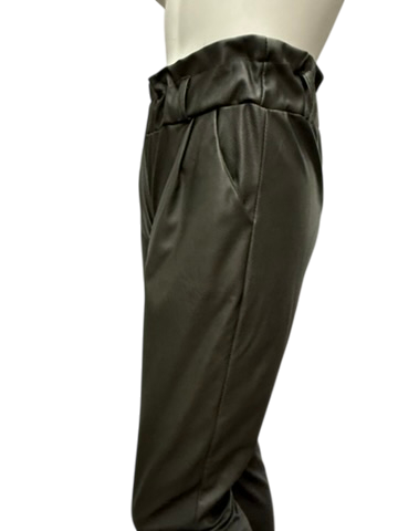 Made In Italy Broek maat L/XL donkergroen