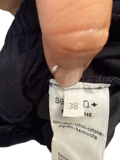 sessùn Broek maat 38 donkerblauw